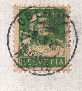 Cartoline postali: Gletsch  mit Rhonegletscher   1923 – Usato da Aarau venduto da kufi44 2