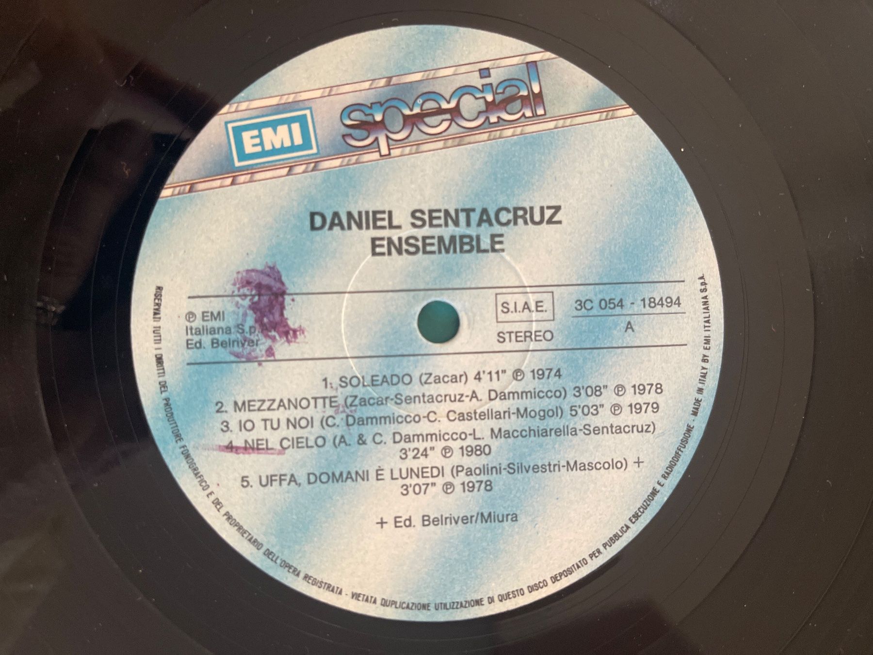 Dischi in vinile: P12/Daniel Sentacruz Ensemble – Usato da Frutigen venduto da Philippe_jsp 2