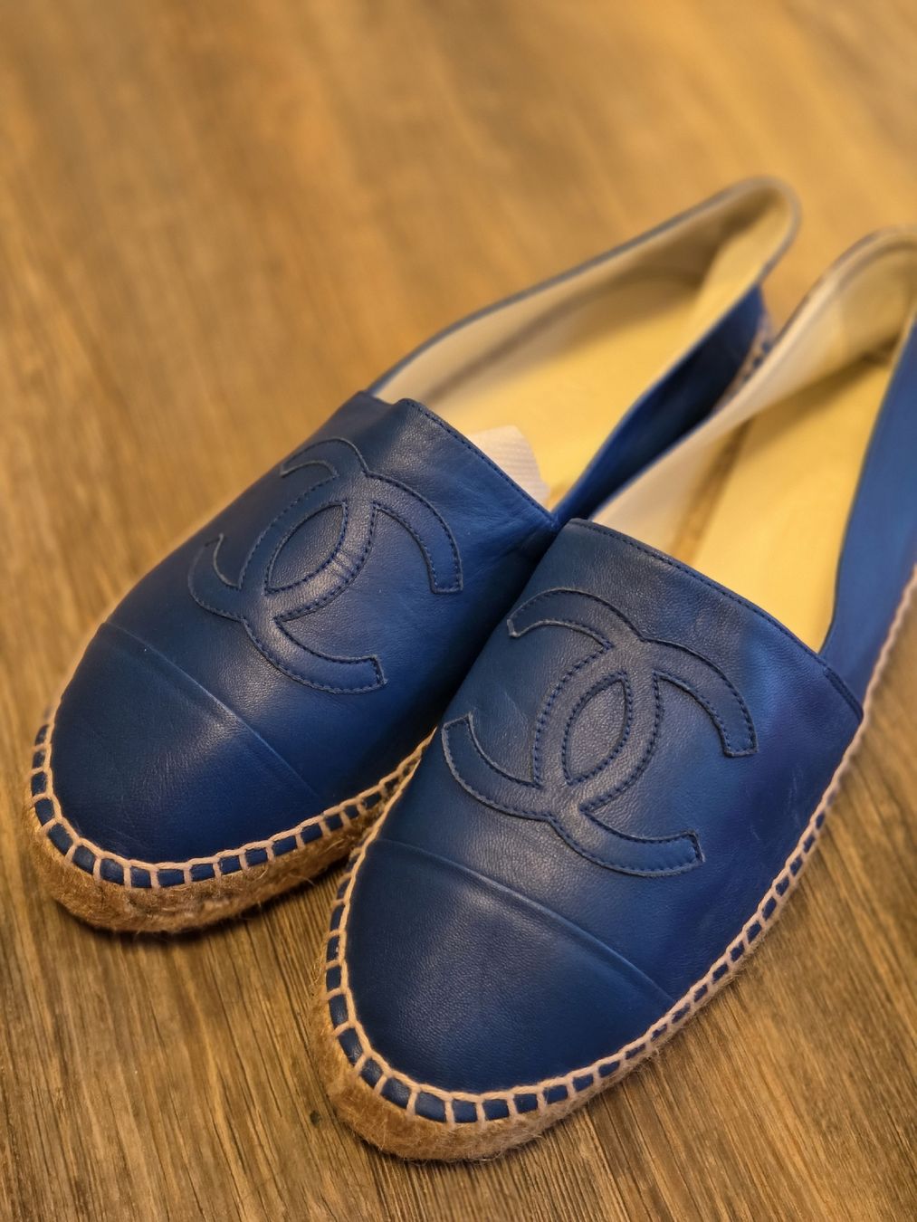 Chanel Scarpe da donna: Chanel Leder Espadrilles  – Usato da Zürich venduto da Bubi83 1
