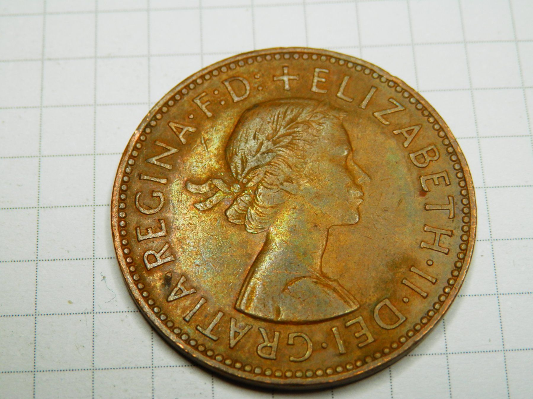 Tutti le monete: Großbritannien ½ Penny, 1962 – Usato da Weiach venduto da weiach81 1