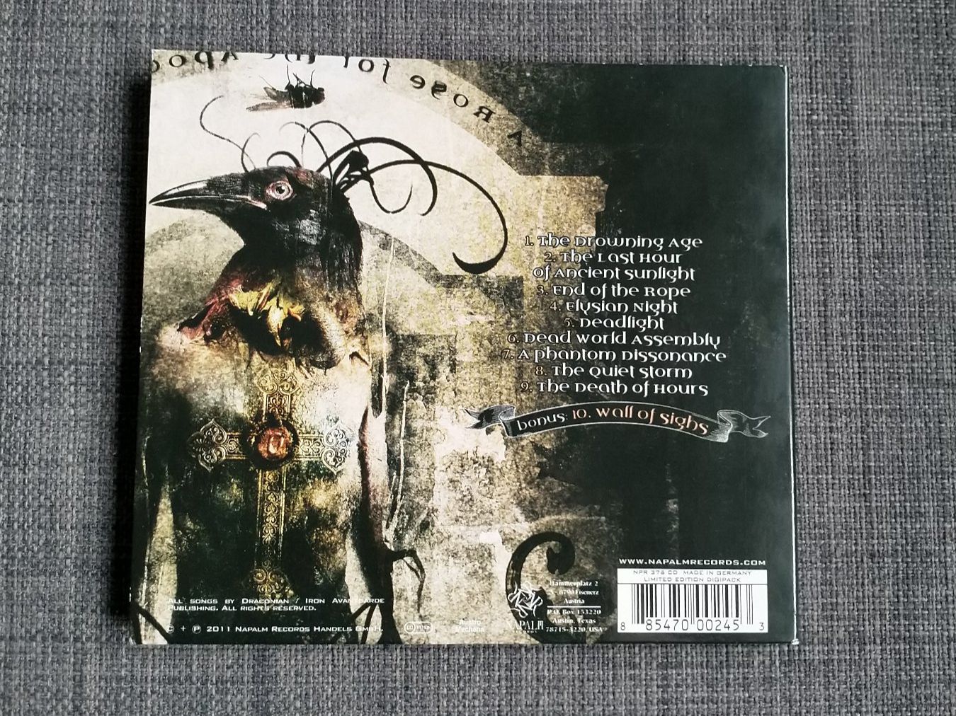 CD: Draconian - A Rose For The Apocalypse – Usato da Basel venduto da sim_qd8z 1