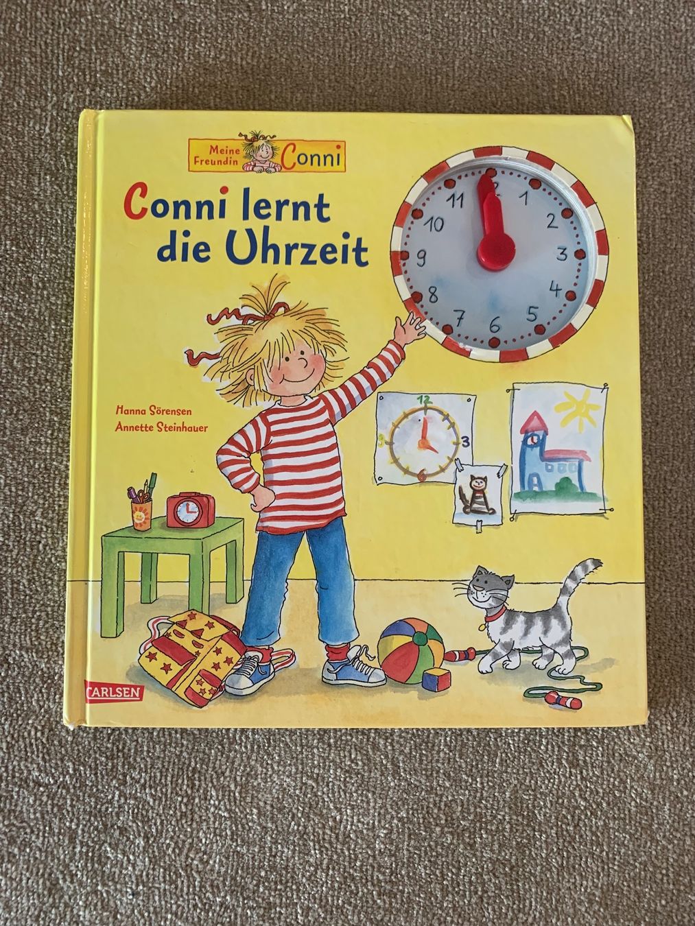 Libri: Conni lernt die Uhrzeit – Usato da affoltern am albis venduto da taug