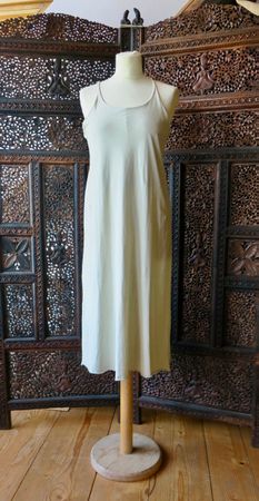 Sommerkleid Rundholz, Baumwollkleid, Designerkleid