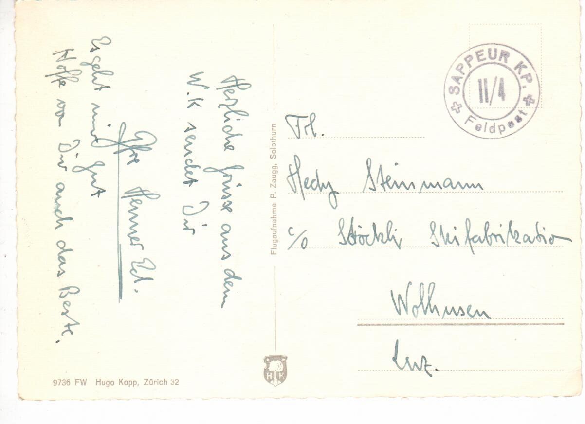 Cartoline postali: Flugaufnahme Roggwil BE – Usato da Wolhusen venduto da Curver9 1