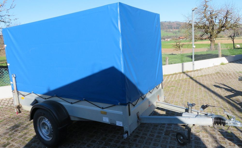 Sachentransportanhänger Humbaur H13K Brücke m.Verdeck ab MFK 4