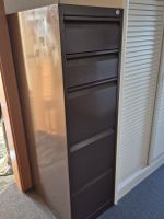 Aktenschrank Metall braun abschließbar 