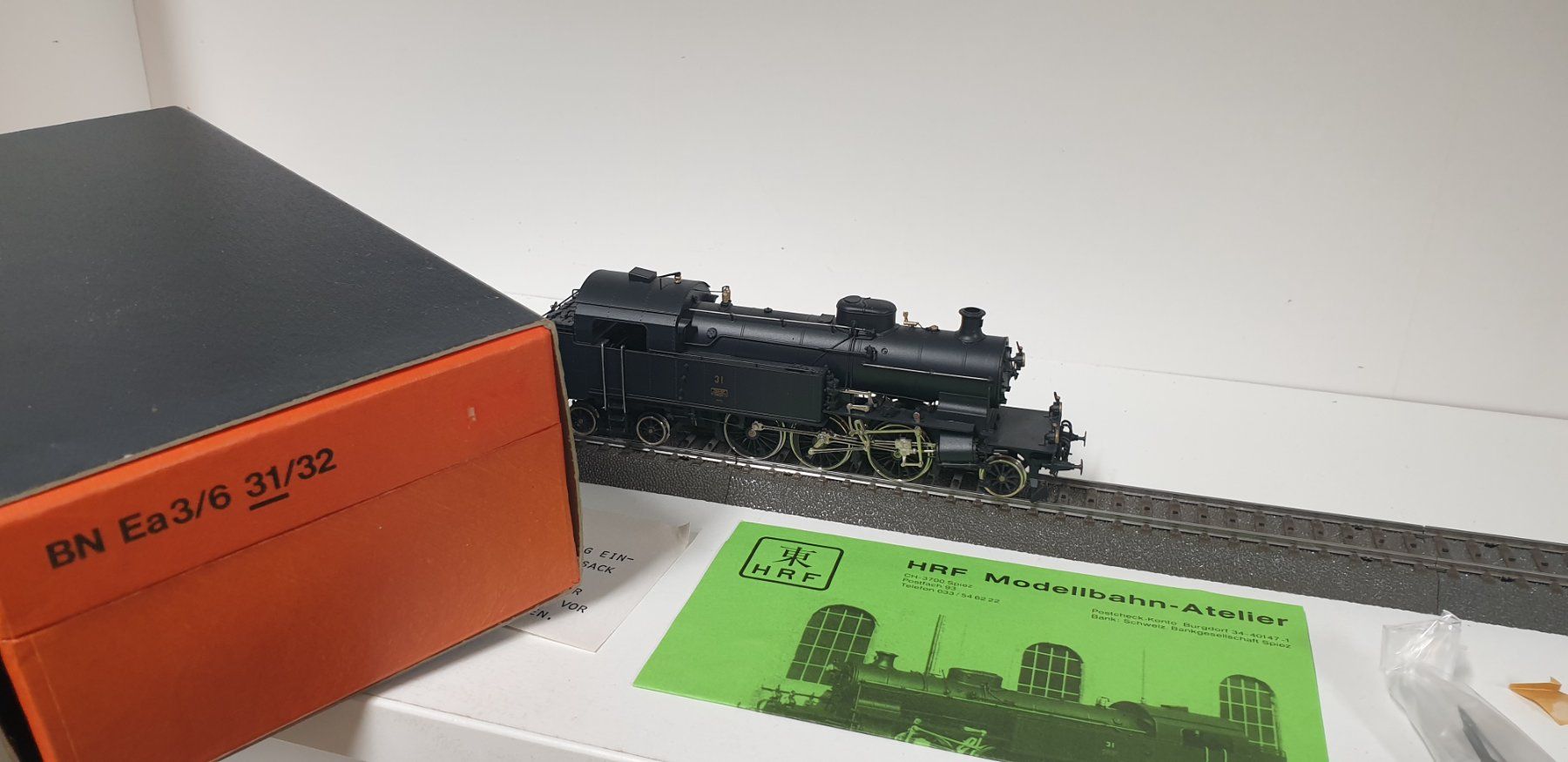 HRF Trains électriques: HRF BN Ea3/6  Dampflok  H0/DC – Neuf (Voir description) à Neuenhof par ludovicco 7