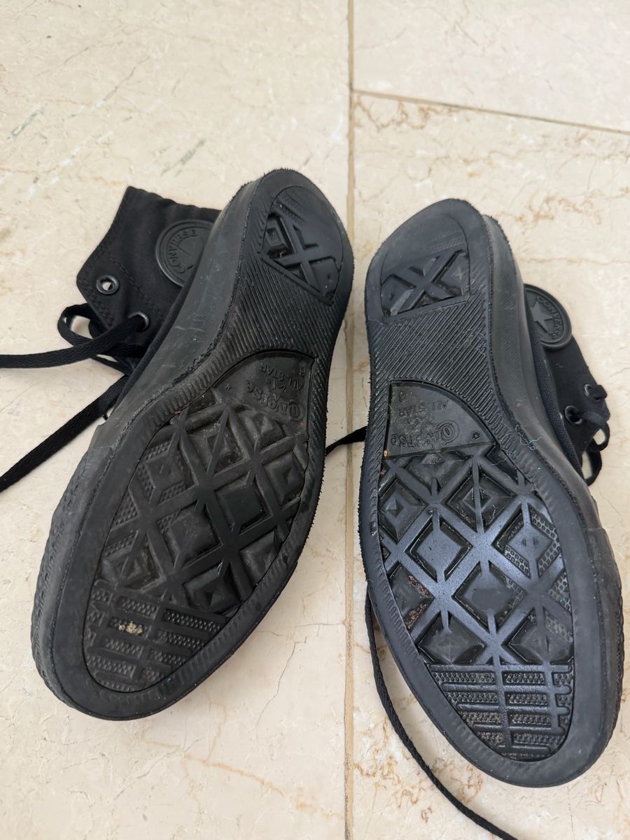 Converse Herrenschuhe: Converse Chucks Gr. 39 all black – Gebraucht aus Chur von mir_8ns7 2