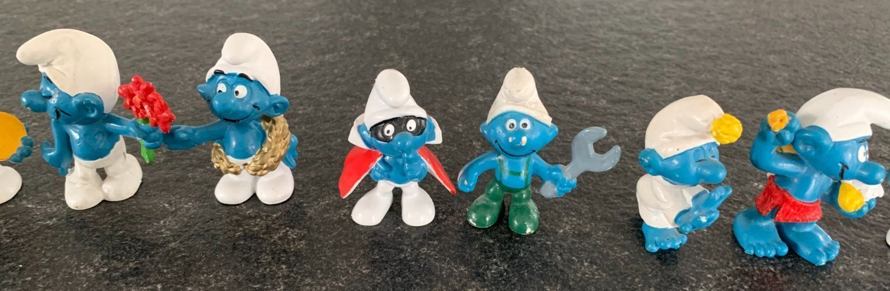 Statuette: Verschiedene Schlümpfe aus den 70er/80er – Usato da Aeschi SO venduto da Bluemail 2