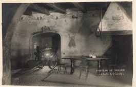 Chateau de chillon la salle des gardes