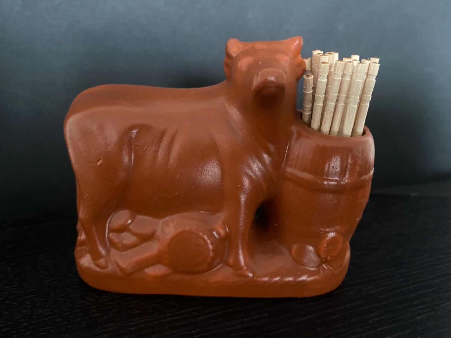Statuette: Zahnstocherhalter aus Japan "Ushi" – Nuovo (secondo la descrizione) da Aarau venduto da chicochicomama 2