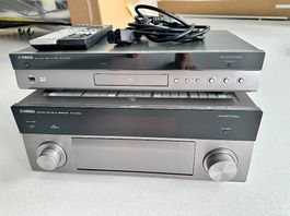 Yamaha AV-Receiver RX-A1050 (OVP) + Blu-ray-Player BD-A1040