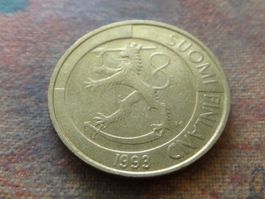 FINLANDE  1  Markka  1993