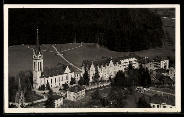 Cartoline postali: AK Dussnang, Kur-, Wasserheilanstalt – Usato da Berlin venduto da bartko-reher