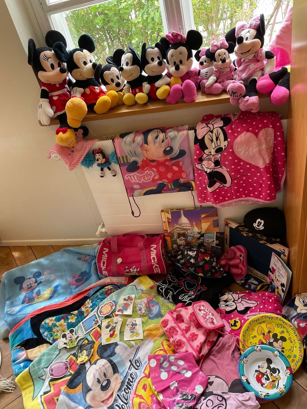 Disney Giocattoli: Riesige Micky Mouse / Minnie Mouse Sammlung 90er Jahre – Usato da Frasnacht venduto da GracyStore