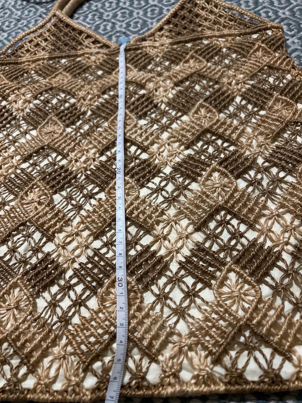 Borse da donna: Vintage | Macrame Handgemacht  Tasche – Nuovo e nell'imballaggio originale da Basel venduto da SimpleE 4