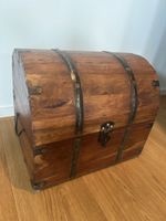 Schatztruhe Holz ca. 33x20x21 cm gebraucht
