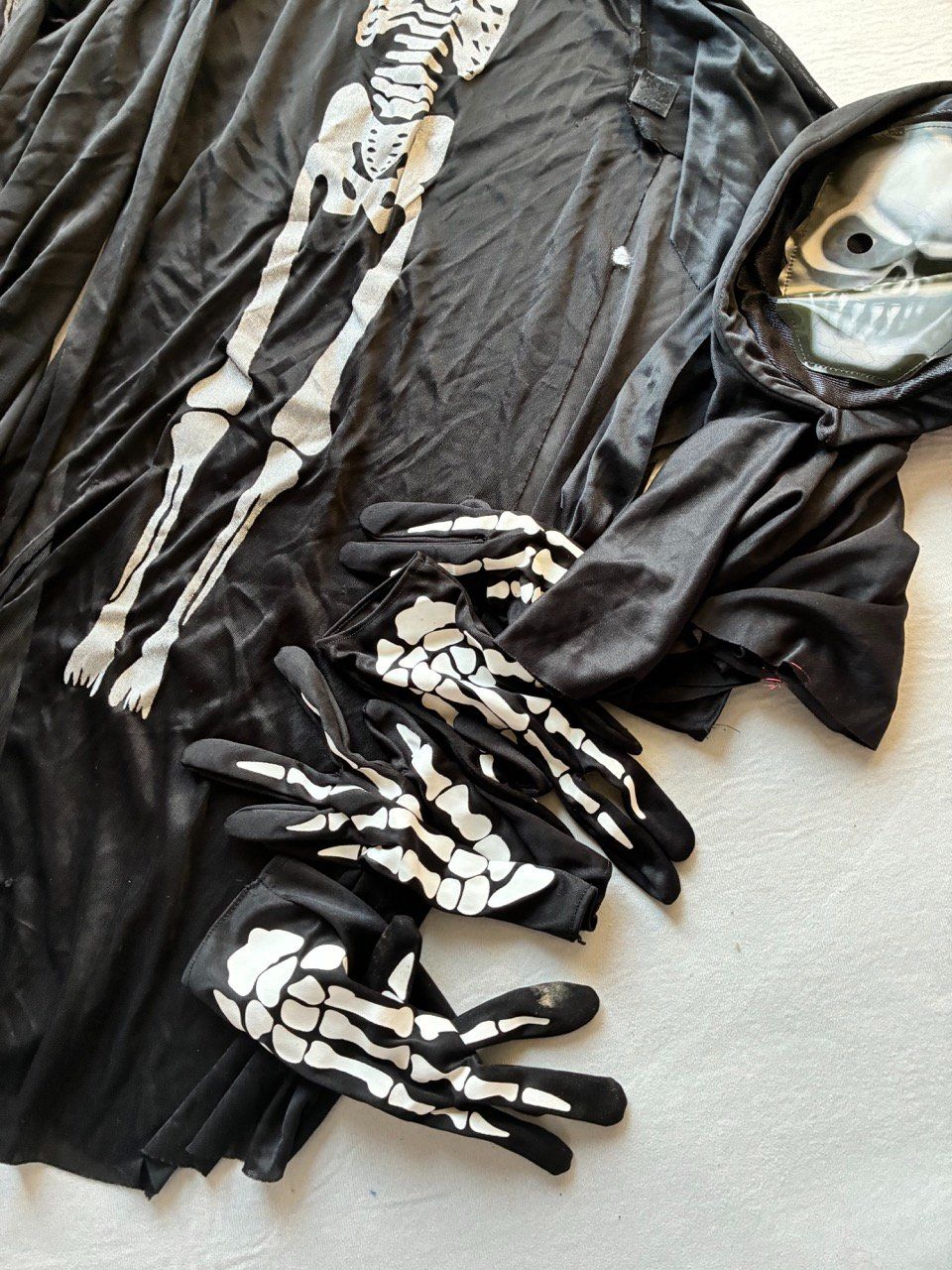 Costumi: Halloween Kostüm Skeleton Set Erwachsene +  8/9J – Usato da Malleray venduto da ste_rx2t 1