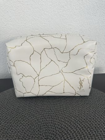 YVES SAINT LAURENT YSL ETUI TASCHE VIP GIFT WEISS GOLD