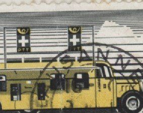 Tutti i francobolli: Starke Gelbfarbe verschiebung nach Rechts – Usato da Opfikon venduto da Pritt04