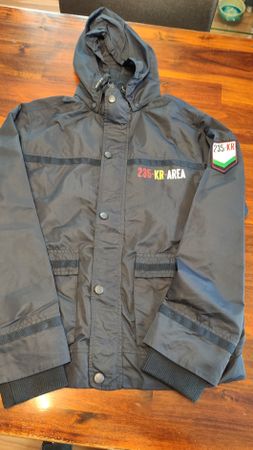 Regenjacke dunkelblau, Benetton, Grösse 166