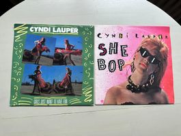 CYNDI LAUPER Tolle Single Sammlung Girls just wann Kult 80's