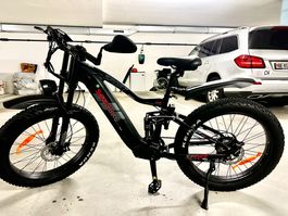 E-Fatbike SAMEBIKE RS-A08-II, nur 300 km