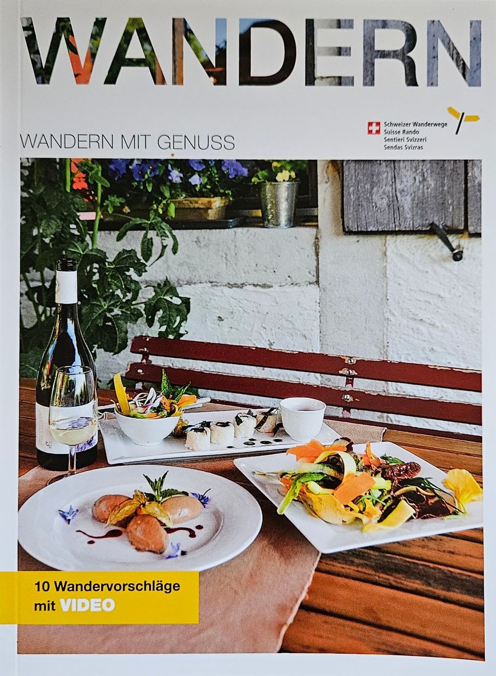 Bücher: Wandern mit Genuss - 10 Wandervorschläge Schweiz – Gebraucht aus Weinfelden von heibo02
