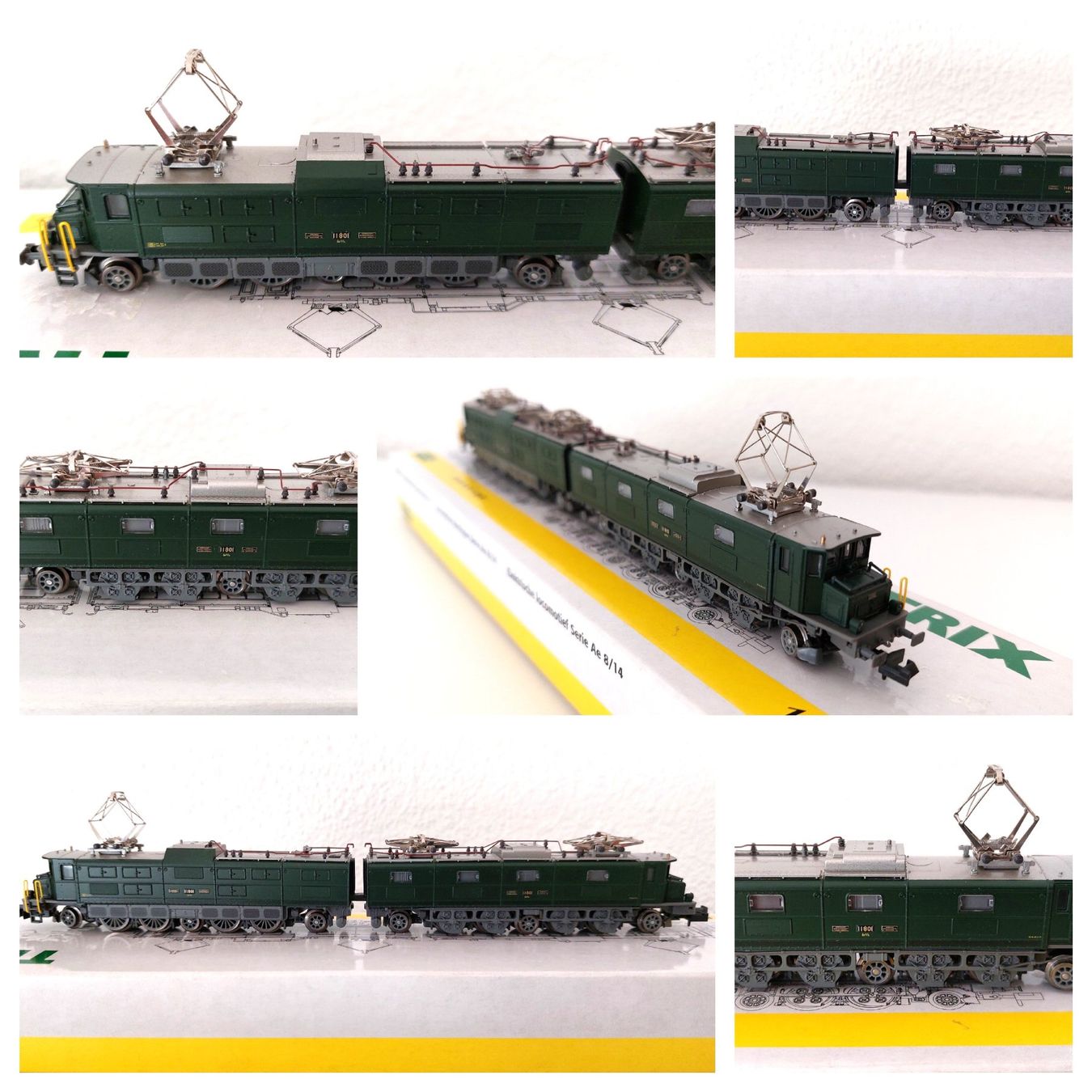 Trix Modellini di ferrovie: Minitrix Ae 8/14 SBB 12426 – Nuovo (secondo la descrizione) da Biberist venduto da Ntrains 9