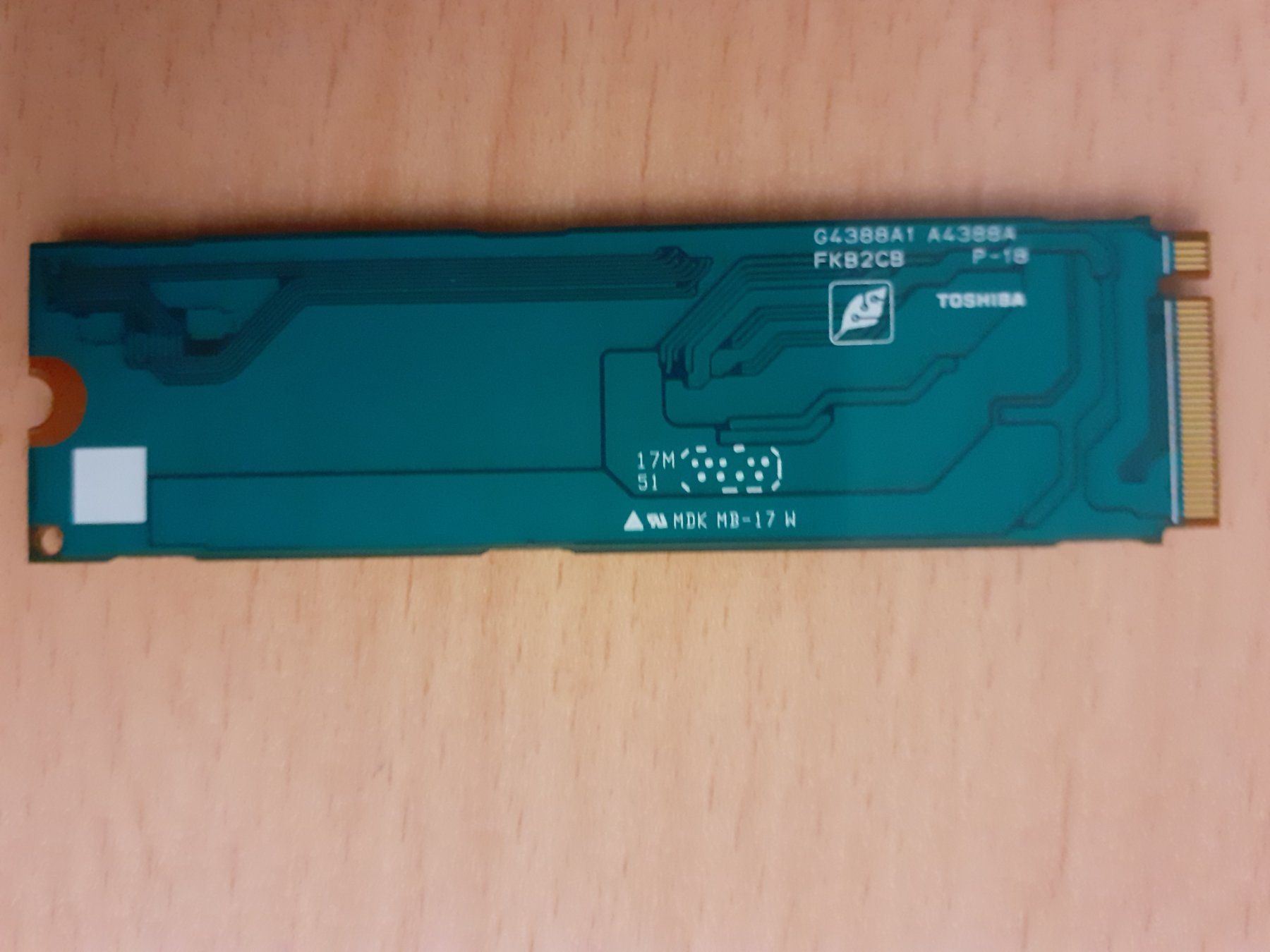 Toshiba Dischi rigidi: Toshiba 512GB NVMe Notebook – Usato da Chur venduto da Blackbook 1