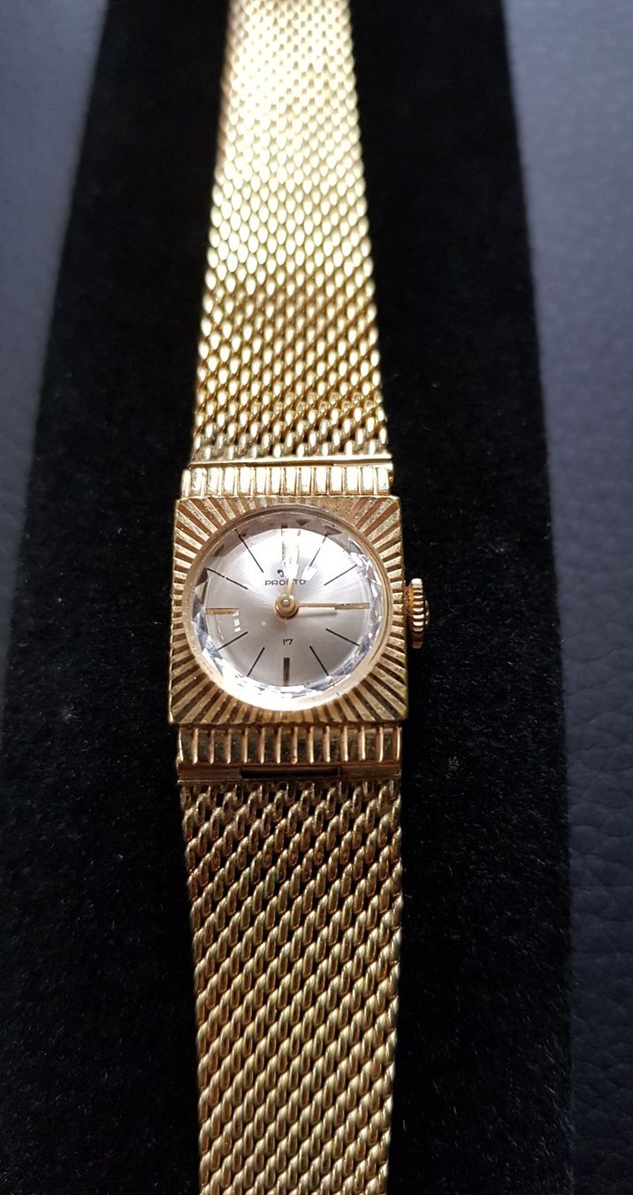 Orologi: Damenuhr vergoldet – Usato da Wald ZH venduto da Silena02 4