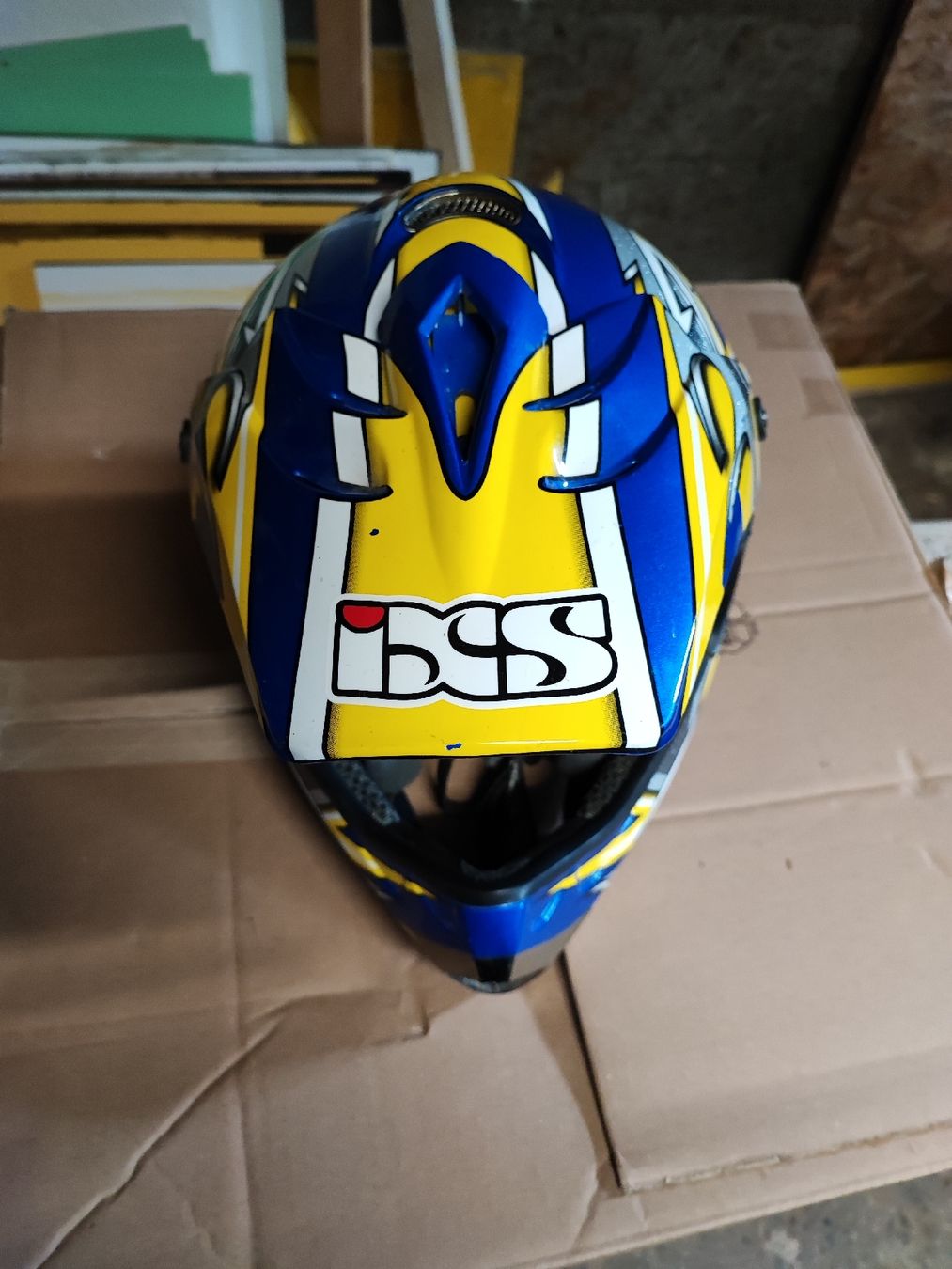 IXS Caschi & visiere: Motocross Helm – Usato da Benken SG venduto da Santoc1 2