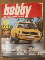 Hobby 11/74 WM 74 Spielplan VW Golf Koffer - Radio xa