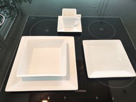 Elegantes Geschirrset Kombiservice für 4 Personen