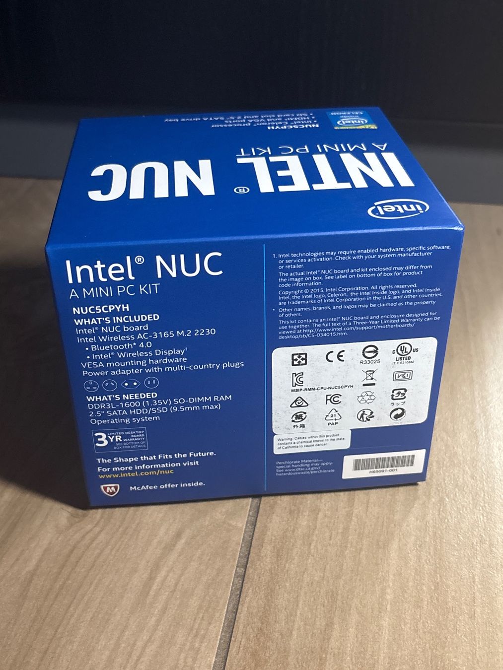 Intel PC: Intel NUC Kit NUC5CPYH Mini PC (Intel Celeron, OVP)⁠ – Usato da Rupperswil venduto da lor_w85b 3