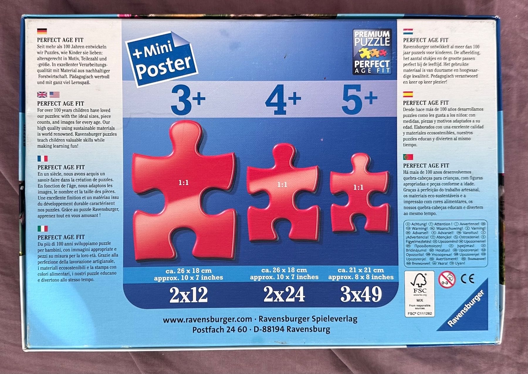 Ravensburger Puzzle: Ravensburger Puzzle – Usato da Dürrenroth venduto da tvy_bh56 1