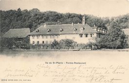 St. Petersinsel Erlach BE Bauernhof Restaurant