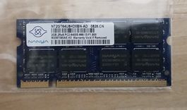 Nanya 2GB DDR2 - 2Rx8 PC2-6400S-666-13-F1