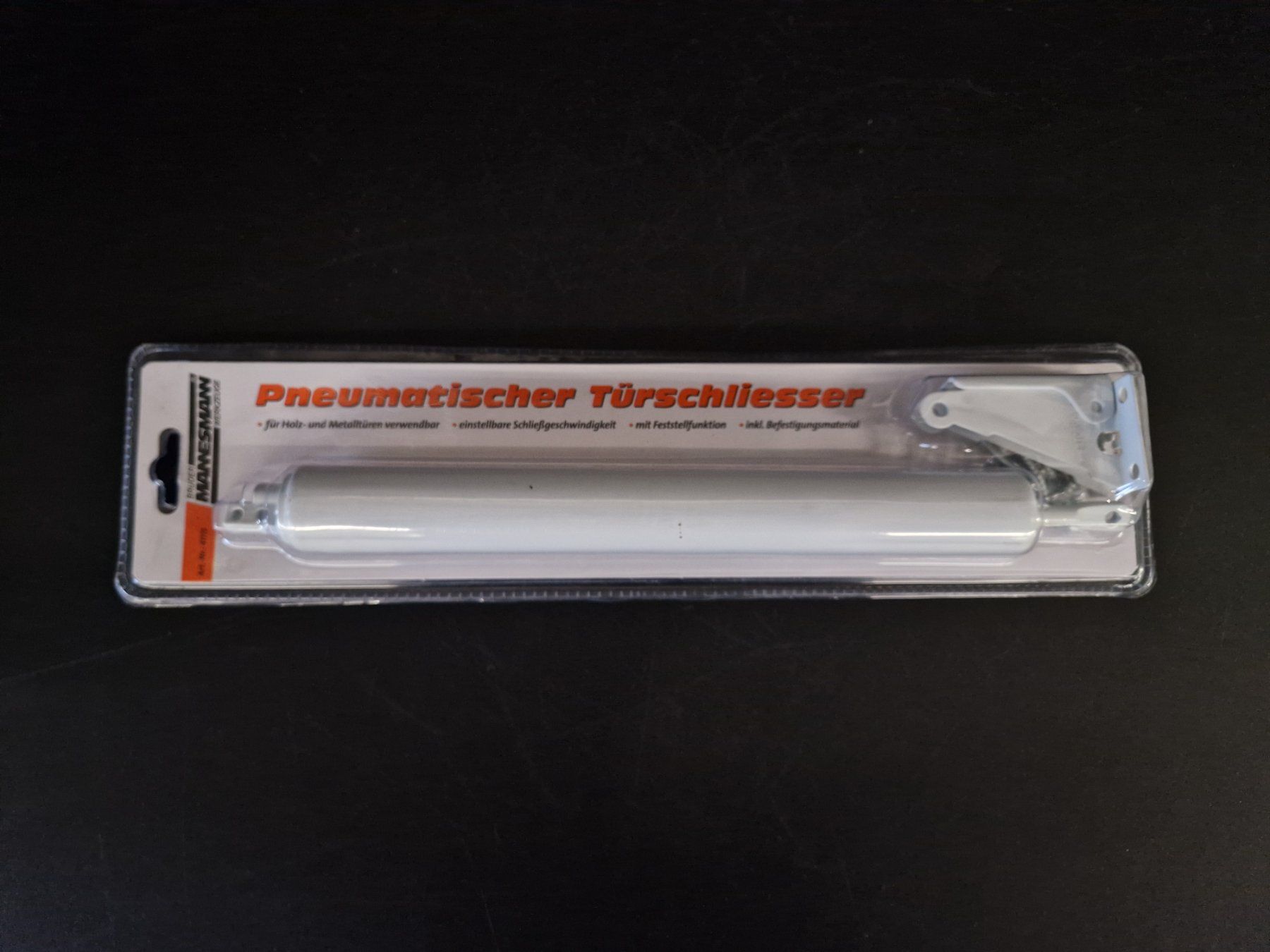 Ferramenta: MANNESMANN Pneumatischer Türschliesser – Nuovo (secondo la descrizione) da Muhen venduto da Restwert_Muhen