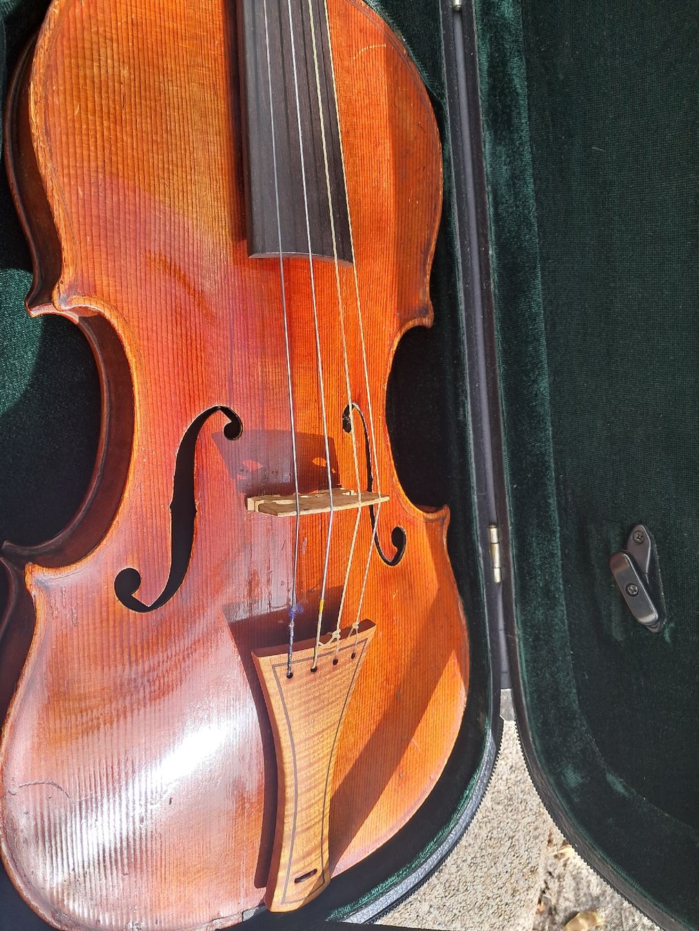 Strumenti musicali: Violon allemand transformé en instrument baroque – Usato da Moiry VD venduto da odb_669k 4