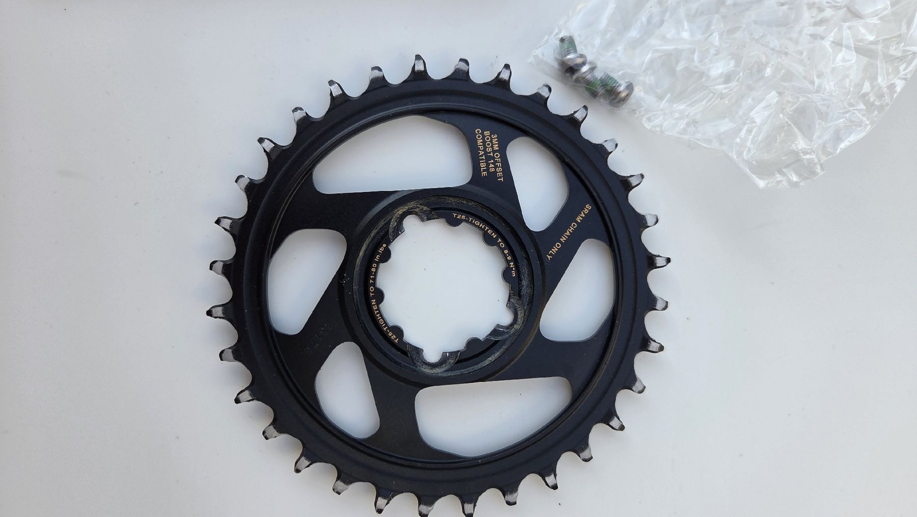 Sram Pezzi di ricambio: Verkaufe ein originales SRAM X-Sync 2 Eagle Kettenblatt – Usato da Finsterwald LU venduto da Roeoesli 1