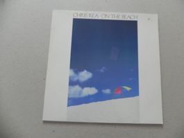 LP brit. Blues Rock Gitarrist Sänger Chris Rea 1986 Beach