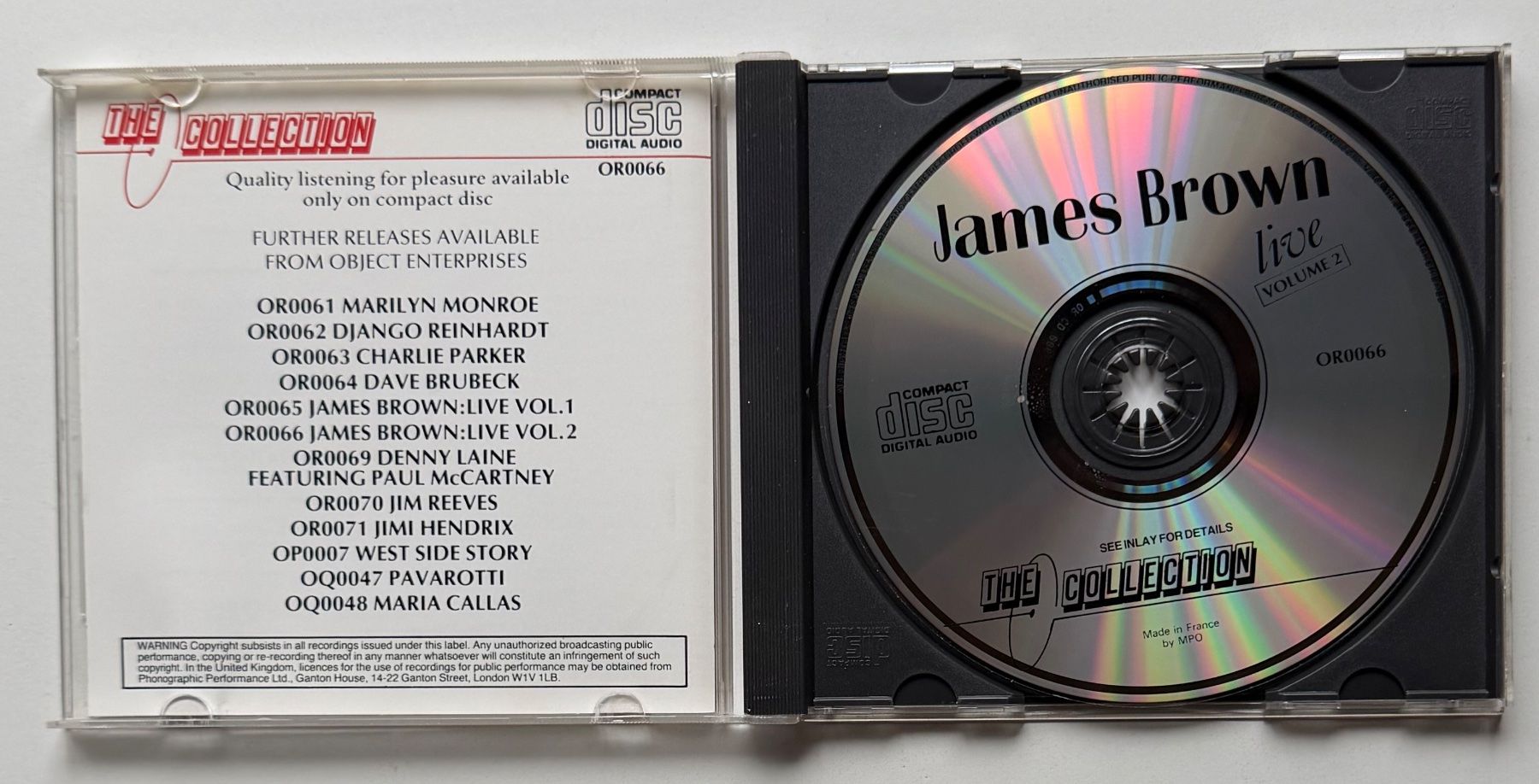 CD: James Brown / Live Volume 2 – Usato da Näfels venduto da rottabi 2