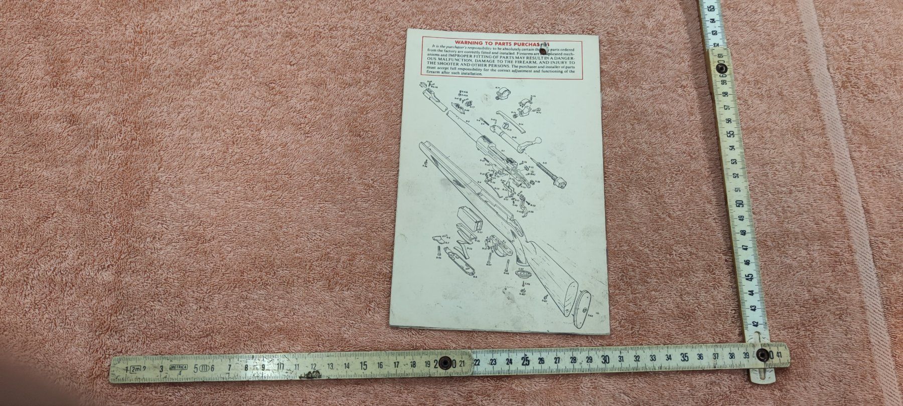 Documenti: ANLEITUNG RUGER M-77 – Usato da Cama venduto da anto_a 2