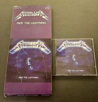 METALLICA Ride the Lightning LONGBOX CD ultra RAR Metal!!!!!