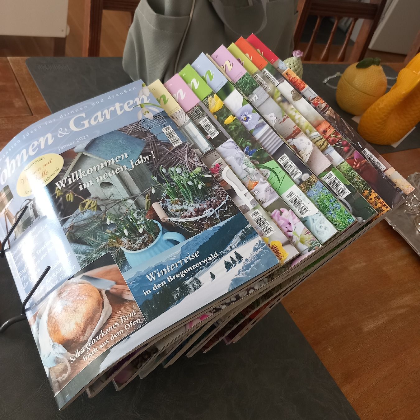 Revues & Magazines: Sammlung von 12x Wohnen& Garten /Jan.- Dez. – D'occasion à Aegerten par gismolini 1