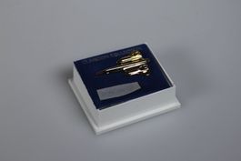SR71 Blackbird Gold Plated Tie Pin