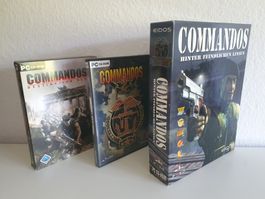 PC Games Commandos 1-3 (1998-2003) Big Box Bundle