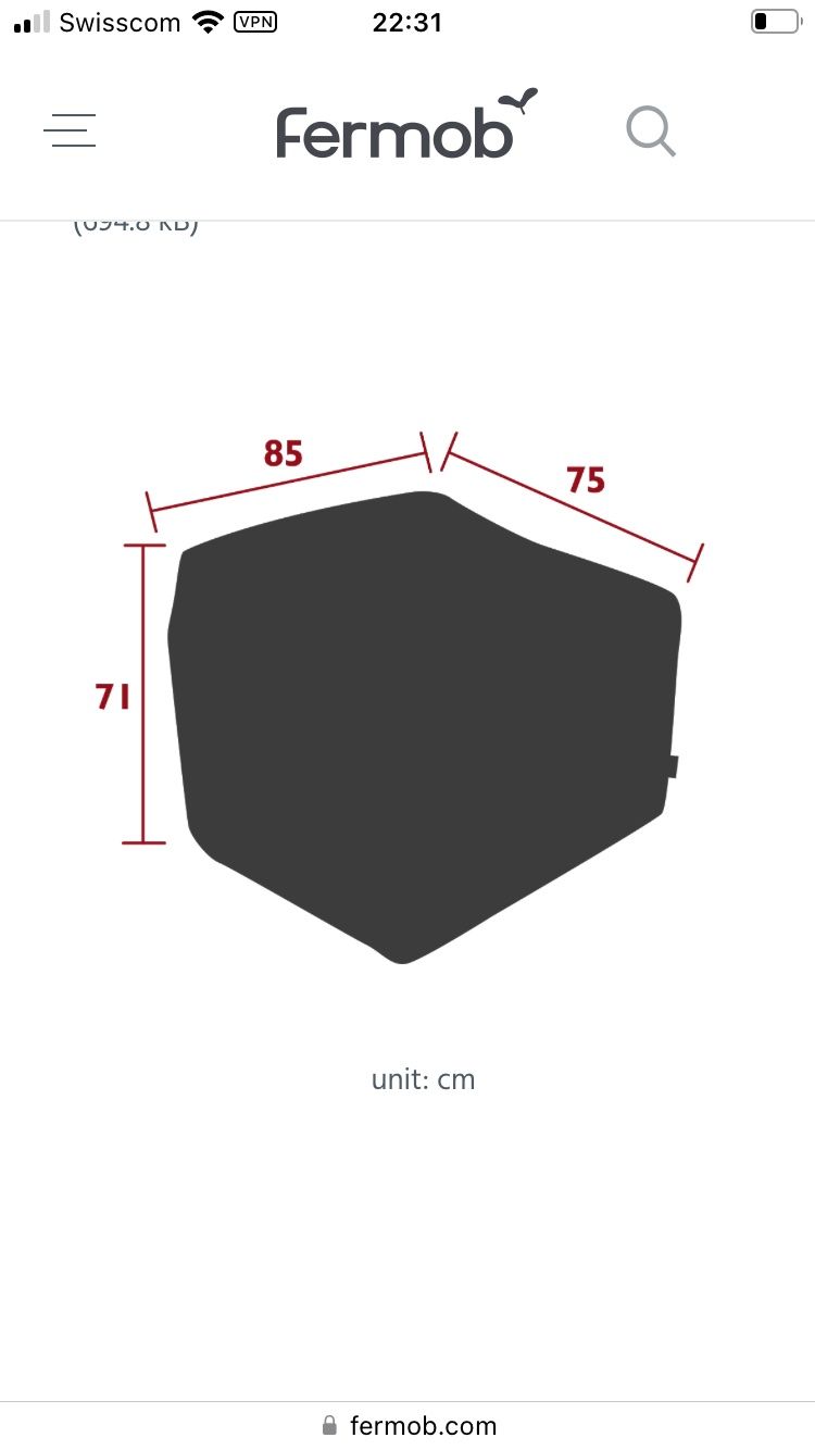 Fermob Coperte: Fermob hausse de protection Bellevie 2 place – Nuovo e nell'imballaggio originale da Mies venduto da pulrichg 1
