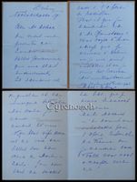 Mata Hari (1876-1917) Spionin - signierter Brief